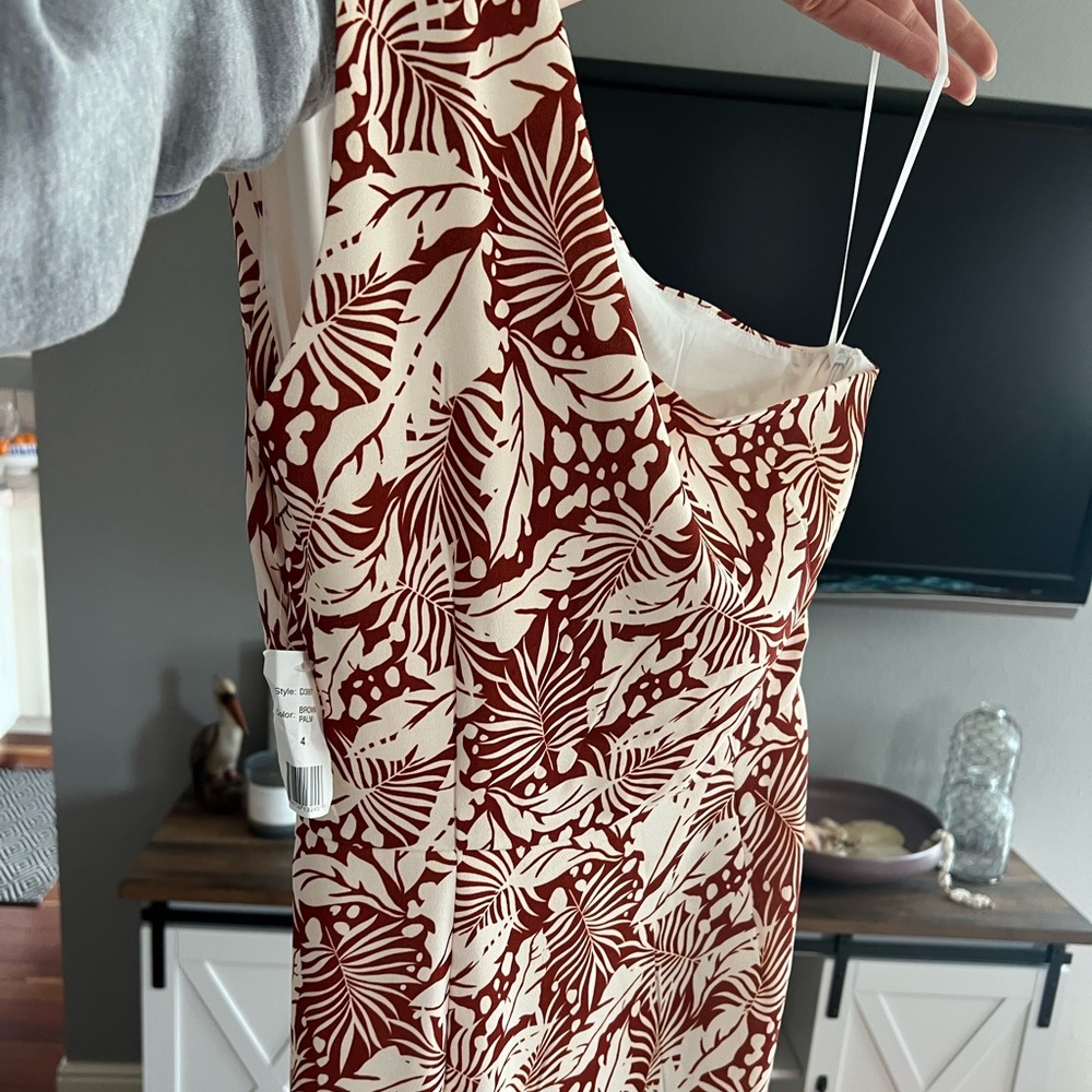 NWT one shoulder dress from saks 5th Avenue